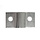 Traliebeslag 20x45 mm - 2 mm dik (per stuk)
