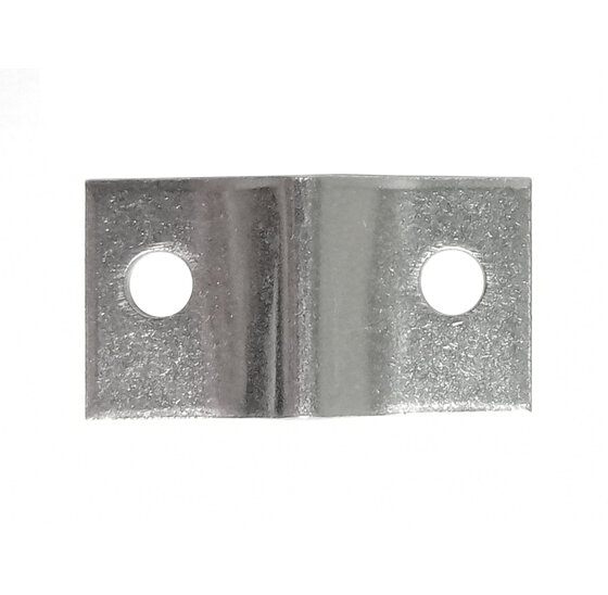 Traliebeslag 20x45 mm - 2 mm dik (per stuk)