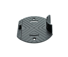 Bovenplaat voor Hout Ø123 mm - Terrasdrager Verbinding