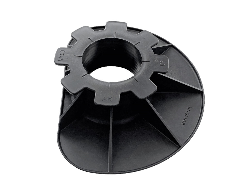 Verstelbare terrasdrager 35-50 mm voor tegels en hout