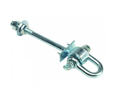 Harpsluiting gelagerd M12 x 160 mm