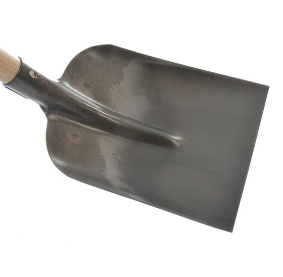 Zandschop met vlakke rand 265x220 mm, steel 98 cm
