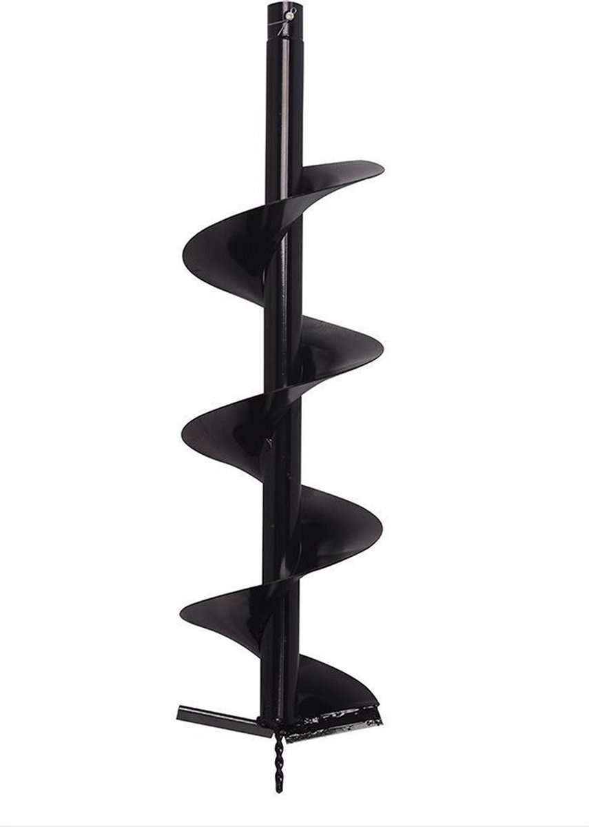 Grondboor 200 mm handmatig - spiraalvorm voor plantgaten en palen