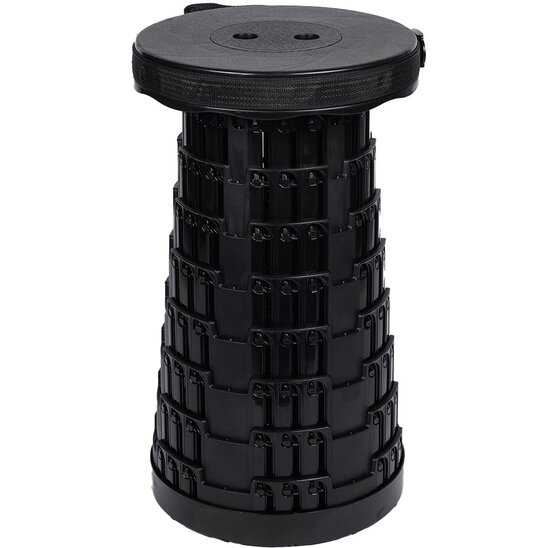 Alora Opvouwbare kruk extra strong zwart per 4