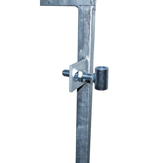 Verstelbaar verzinkt poortframe H60xB100 cm met 2 verstelbare ophangpunten