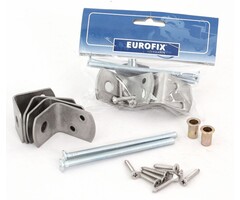 Beslagset voor betonpalen RVS M6x75