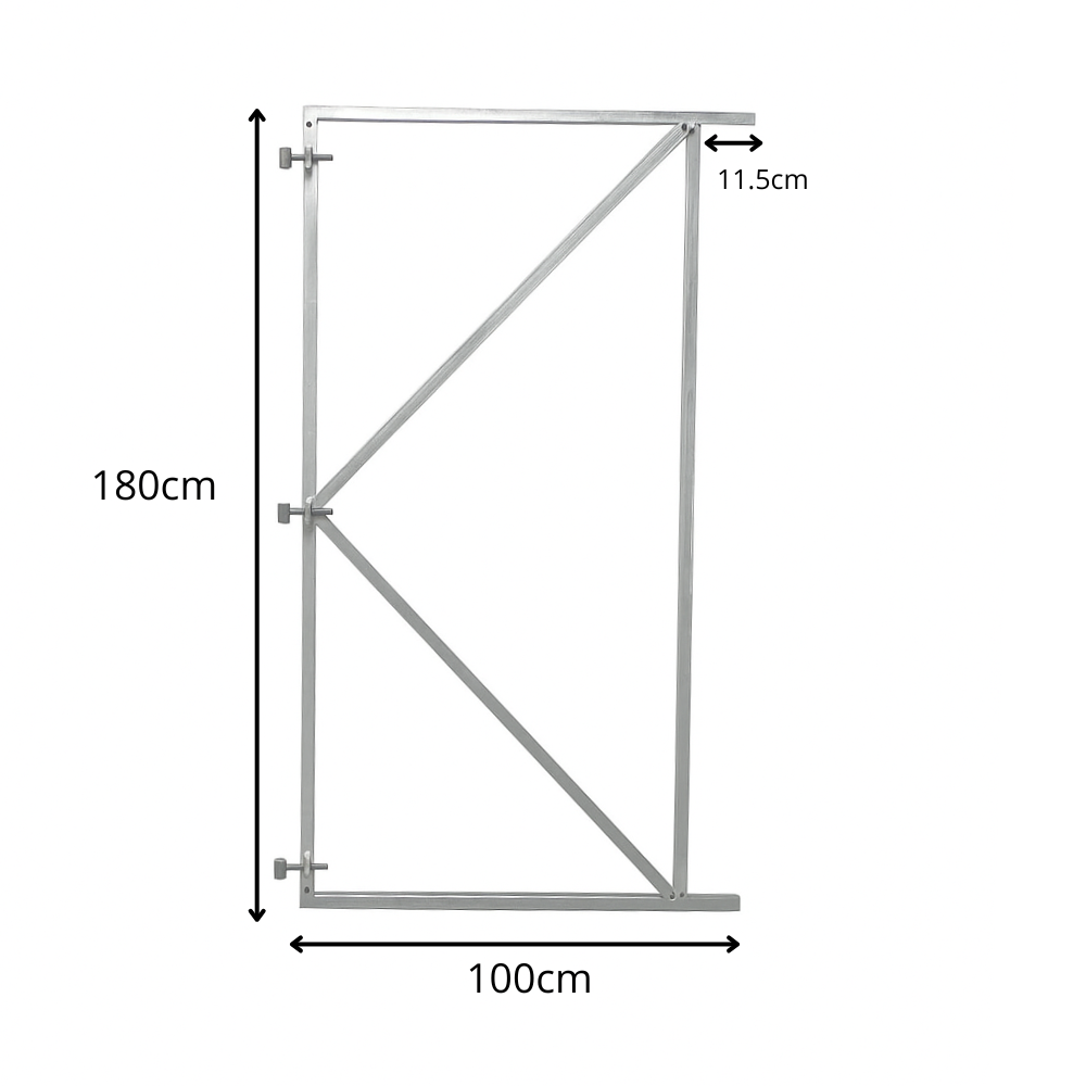 Verstelbaar poortframe