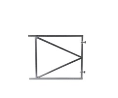 Verstelbaar poortframe verzinkt H60xB100 cm