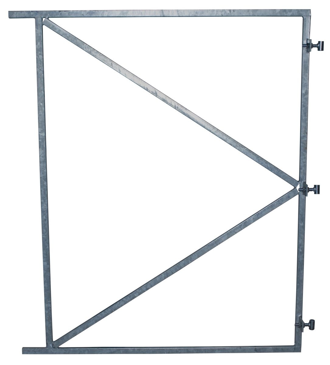 Poortframe 155x200 cm verzinkt met 3 verstelbare ophangpunten
