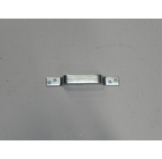 Handgreep 170 x 20 mm 5 mm verzinkt voor grip en bediening van poorten en hekken