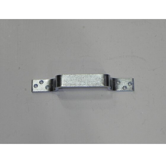 Handgreep 250 x 30 mm 8 mm verzinkt voor grip en bediening van poorten en hekken