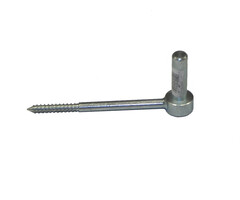 Duim met schroefdraad 145 mm verzinkt