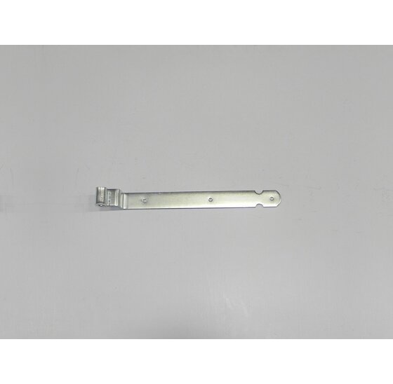 Duimheng met bocht 450 mm grote bocht 5 mm verzinkt voor het ophangen en scharnieren van tuin- en poortdeuren