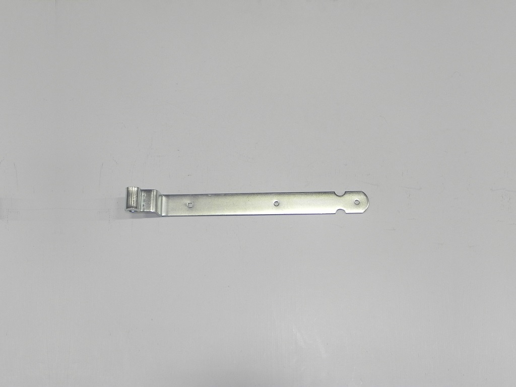 Duimheng met bocht 450 mm grote bocht 5 mm verzinkt voor het ophangen en scharnieren van tuin- en poortdeuren