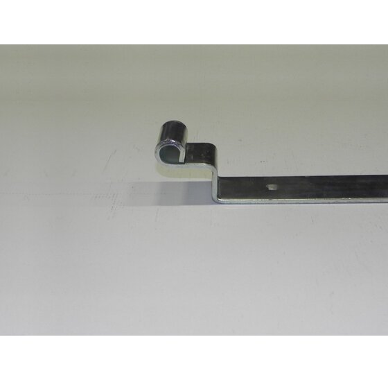 Duimheng met bocht 450 mm grote bocht 5 mm verzinkt voor het ophangen en scharnieren van tuin- en poortdeuren