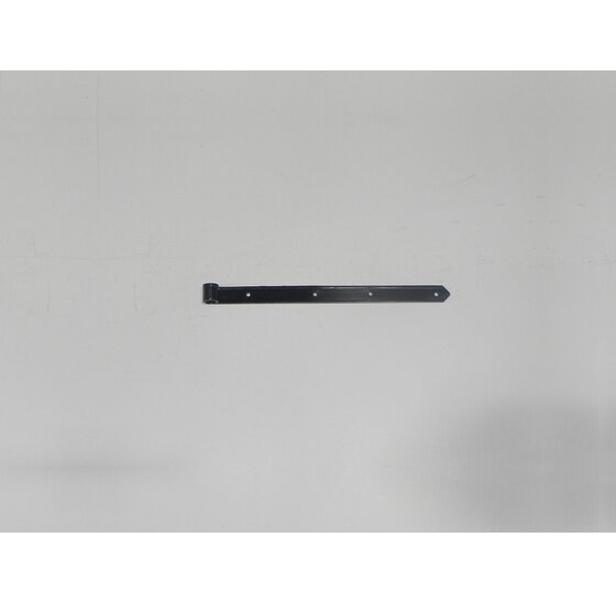 Duimheng 430 mm met punt 5 mm zwart voor het ophangen en scharnieren van tuin- en poortdeuren