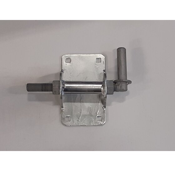 Verstelbare duim 160 x 100 mm Ø20 mm 5 mm vuurverzinkt voor montage van hengen en stabiele scharnierpunten