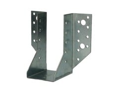 Zware balkendr. - type A uitwendige lippen 75 x 212 mm 2 mm verzinkt