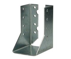 Zware balkendrager inwendige lippen 60 x 130 mm 2 mm verzinkt