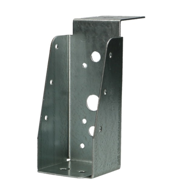 Balkdrager met lange lip 46 x 121 mm 1,5 mm verzinkt voor het dragen en verbinden van houten balken in constructies