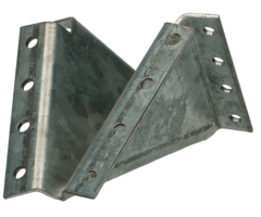 Gordingklos 90 x 90 x 75 mm 2 mm verzinkt