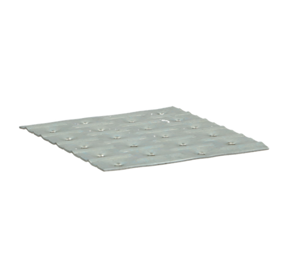 Spijkerplaat 106 x 50 mm 1,25 mm verzinkt voor stevige houtverbindingen en montage