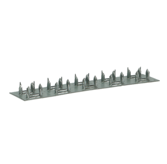 Multinailplaat 25 x 200 mm 1 mm verzinkt