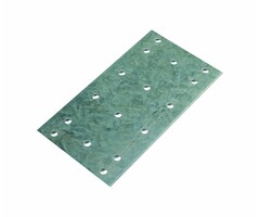 Verbindingsplaat 40 x 120 mm 2 mm verzinkt