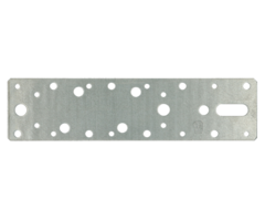 Koppelplaat 55 x 250 mm 2,5 mm verzinkt