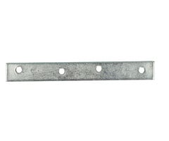 Verbindingsplaat - smal type 18 x 120 mm 2 mm rvs
