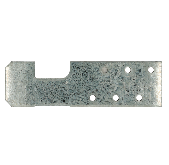 Verbindingsplaat IPN/hout 40 x 175 mm 4 mm verzinkt voor stevige houtverbindingen en montage