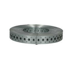 Gaatjesband recht 25 m x 17 mm 0,8 mm verzinkt