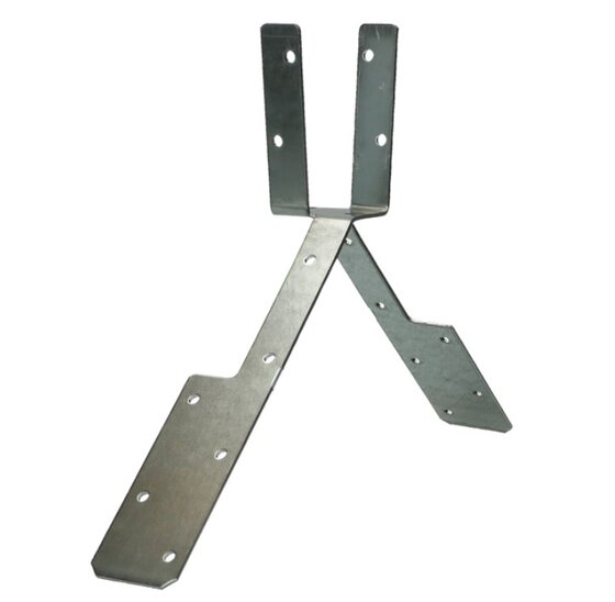 Ruitersteun 32 mm 1,5 mm verzinkt voor stevige bevestiging en constructiewerk