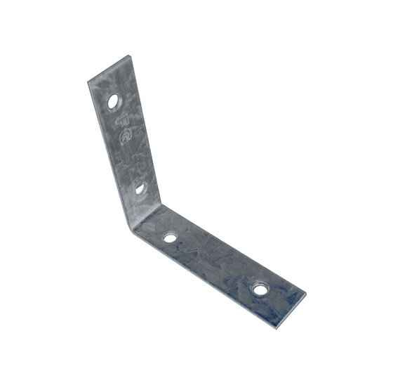Verzinkte stoelhoek 40x40x15 mm, 2 mm dik, voor hoekverbindingen