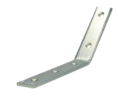 Koppelplaat - 135° 65 x 90 x 90 mm 2,5 mm verzinkt