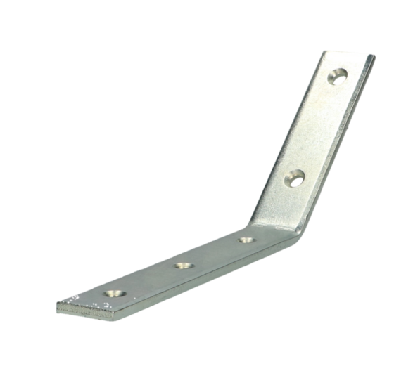 Koppelplaat - 135° 65 x 90 x 90 mm 2,5 mm verzinkt voor stevige houtverbindingen en montage
