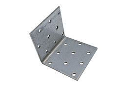 Versterkingshoek - multigaten 20 x 40 x 40 mm 2 mm verzinkt