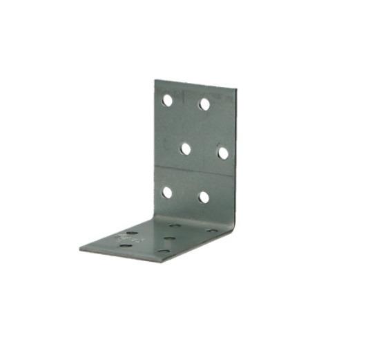 Hoekverbinder 40x40x40 mm verzinkt staal 2 mm met multigaten