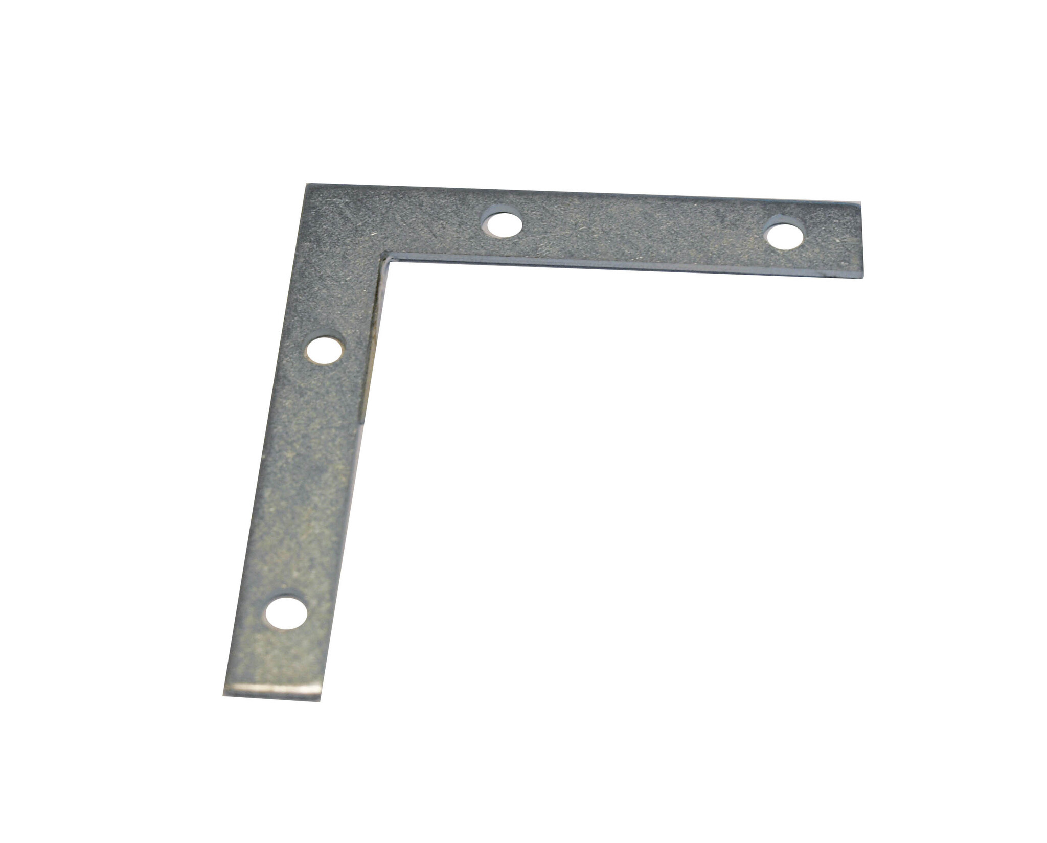 Verzinkte platte winkelhaak 90° 250x250x30 mm, 2,8 mm dik