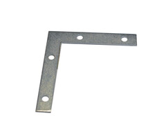 Versterkingshoek - multigaten 40 x 60 x 60 mm 2,5 mm verzinkt