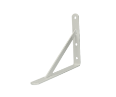 Plankendrager met steun - zwaar type 30 x 250 x 400 mm 4 mm verzinkt