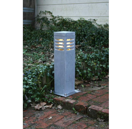 Blauwe hardstenen buitenverlichting 40x10x10 cm voor tuin en oprit