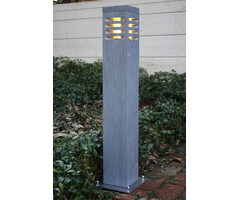 Blauwe hardstenen buitenverlichting 65x10x10 cm