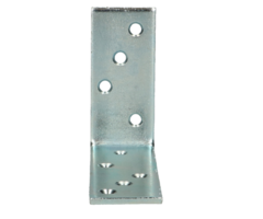 Zware versterkingshoek 40 x 85 x 125 mm 4 mm verzinkt