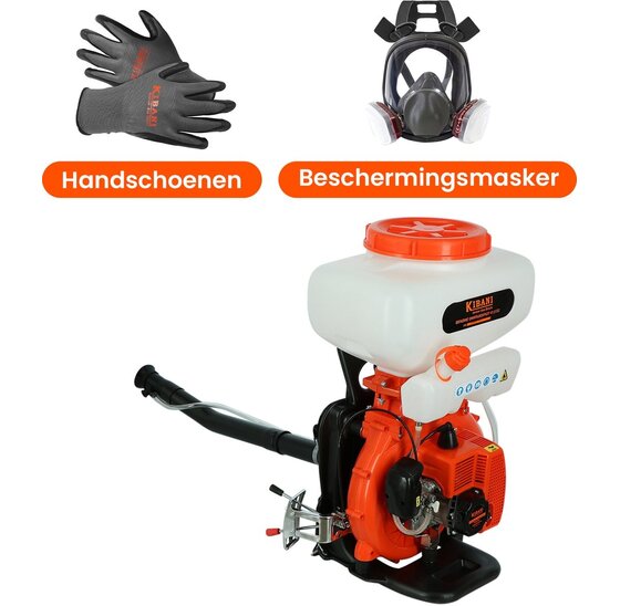 Kibani rugspuit / vernevelaar set