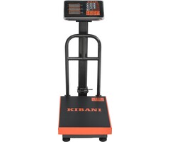 Platformweegschaal 150 kg met display en 7 geheugenfuncties