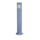 Hardstenen tuinlamp rond 65 cm blauw met LED fitting