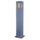 Hardstenen tuinverlichting 65 cm hoog, blauw gezoet 10x10 cm