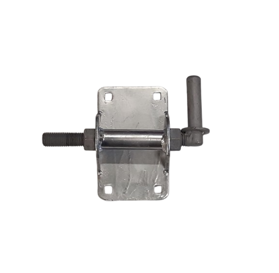 Verstelbare duim 160 x 100 mm Ø20 mm 5 mm vuurverzinkt voor montage van hengen en stabiele scharnierpunten