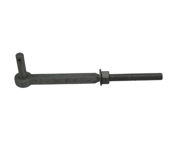 Duim met bouten 350 mm vuurverzinkt voor montage van hengen en stabiele scharnierpunten